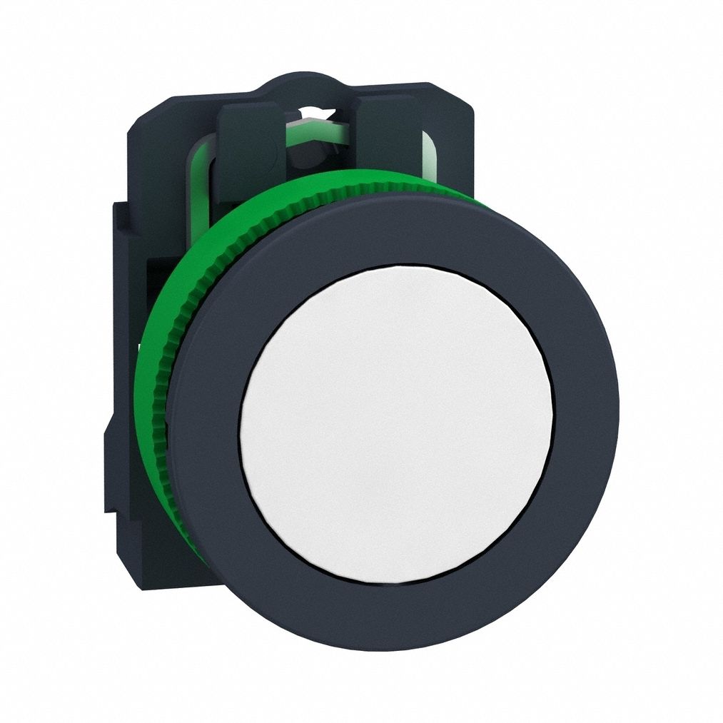 Flush Push Button Operator: Non-Illuminated, Flush Profile, Non-Metallic, 30 mm
