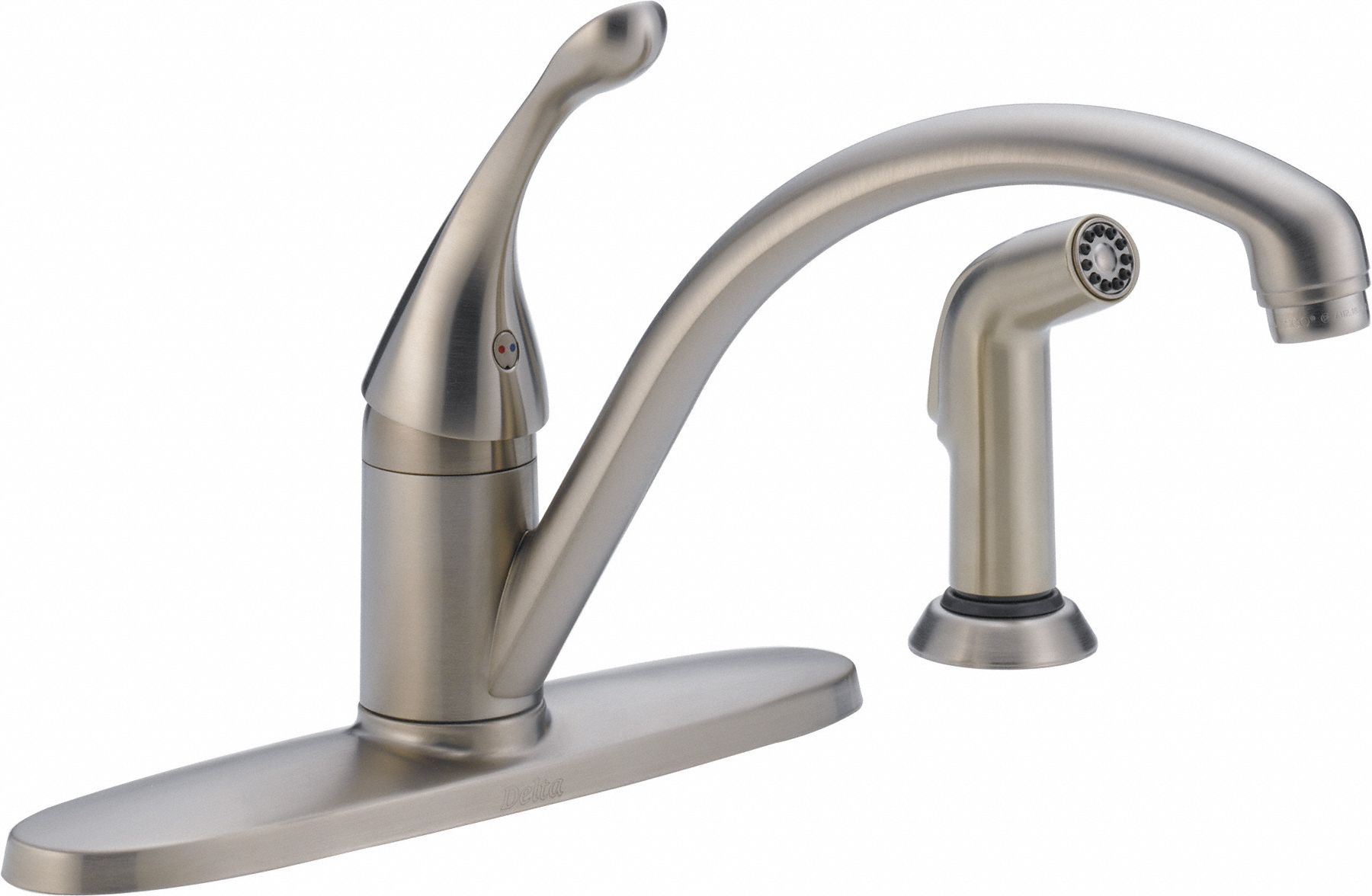 Single Handle Kitchen Faucet with Spray