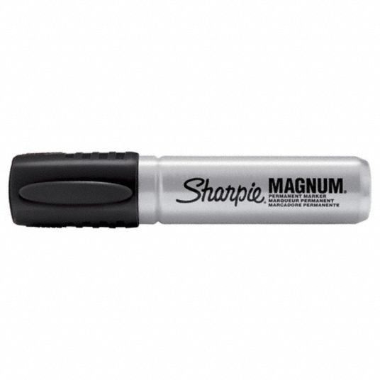 910902-5 Sharpie Permanent Marker, Black, Marker Tip Fine, Barrel Type  Original, PK 12
