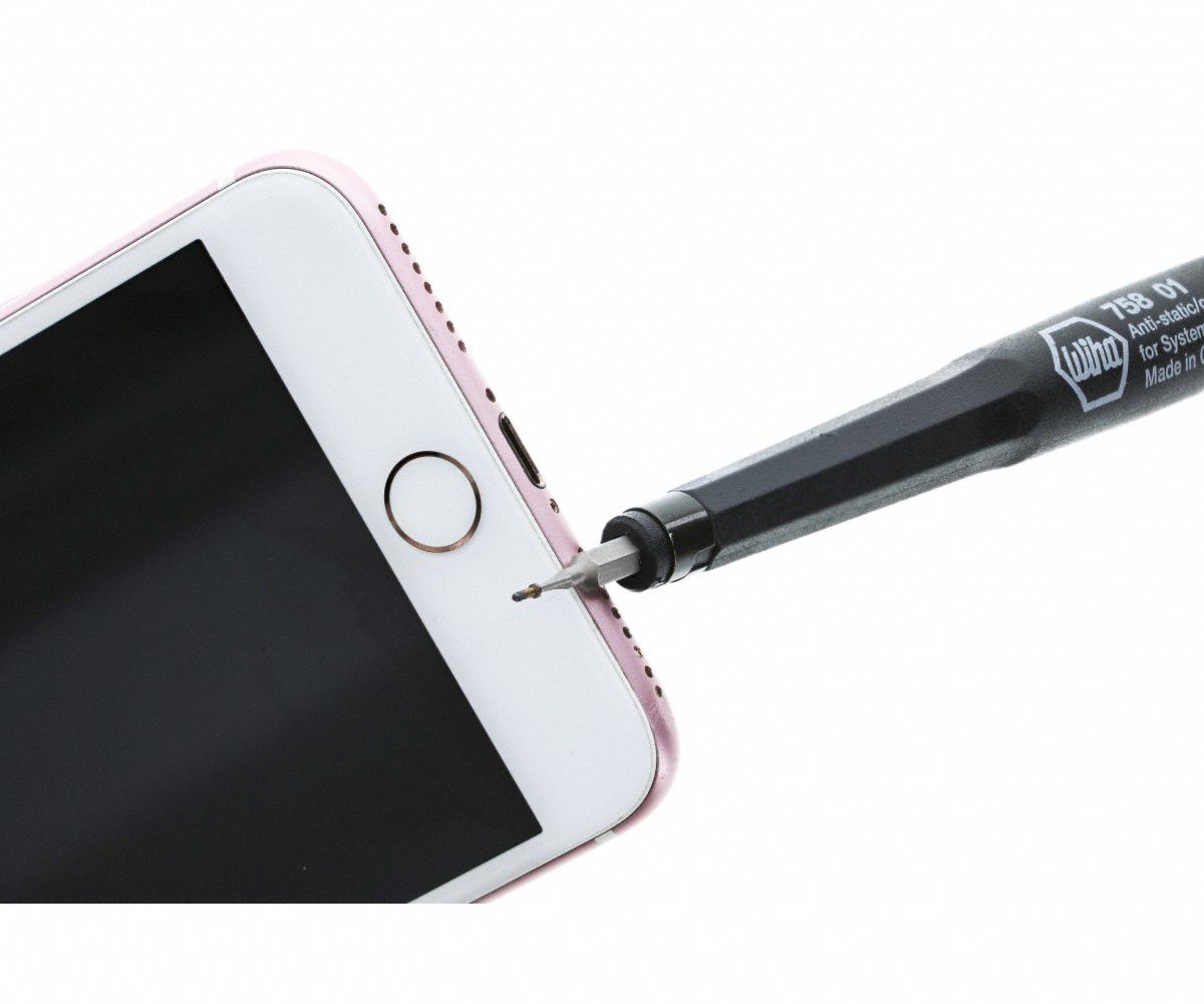 WIHA TOOLS Ratchet MultiBit Screwdriver Set 62 Tips, 6 3/4 in Overall Lg, Knurled