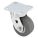 KINGPINLESS PLATE CASTER, 4 IN WHEEL DIAMETER, 300 LB, 5⅝ IN MOUNTING H, FIRM