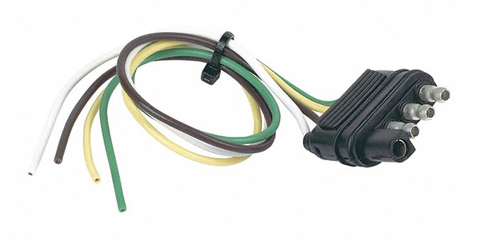 Flat Electric Connector 4-Way 12 in
