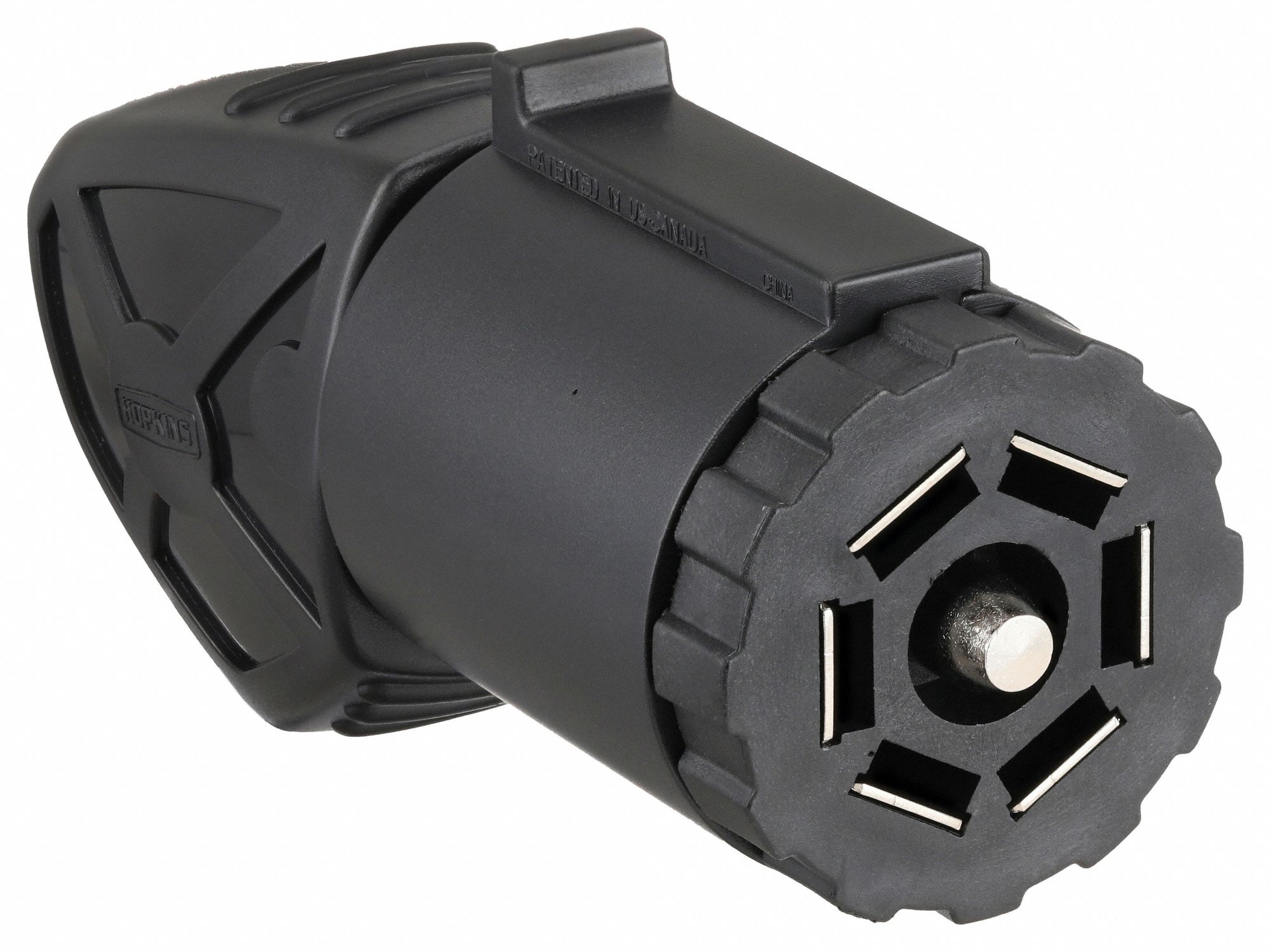 T-Connector: 7-Way, PVC, 14 ga_16 ga Wire Gauge, Vehicle and Trailer