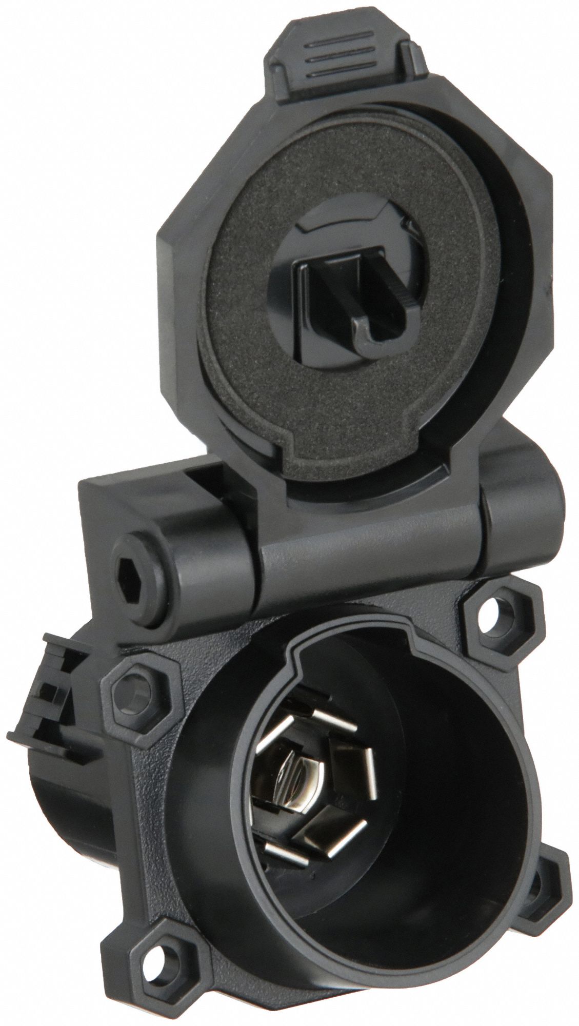 T-Connector: 7-Way, PVC, Ford Towing Vehicle/GM Towing Vehicle, Grease