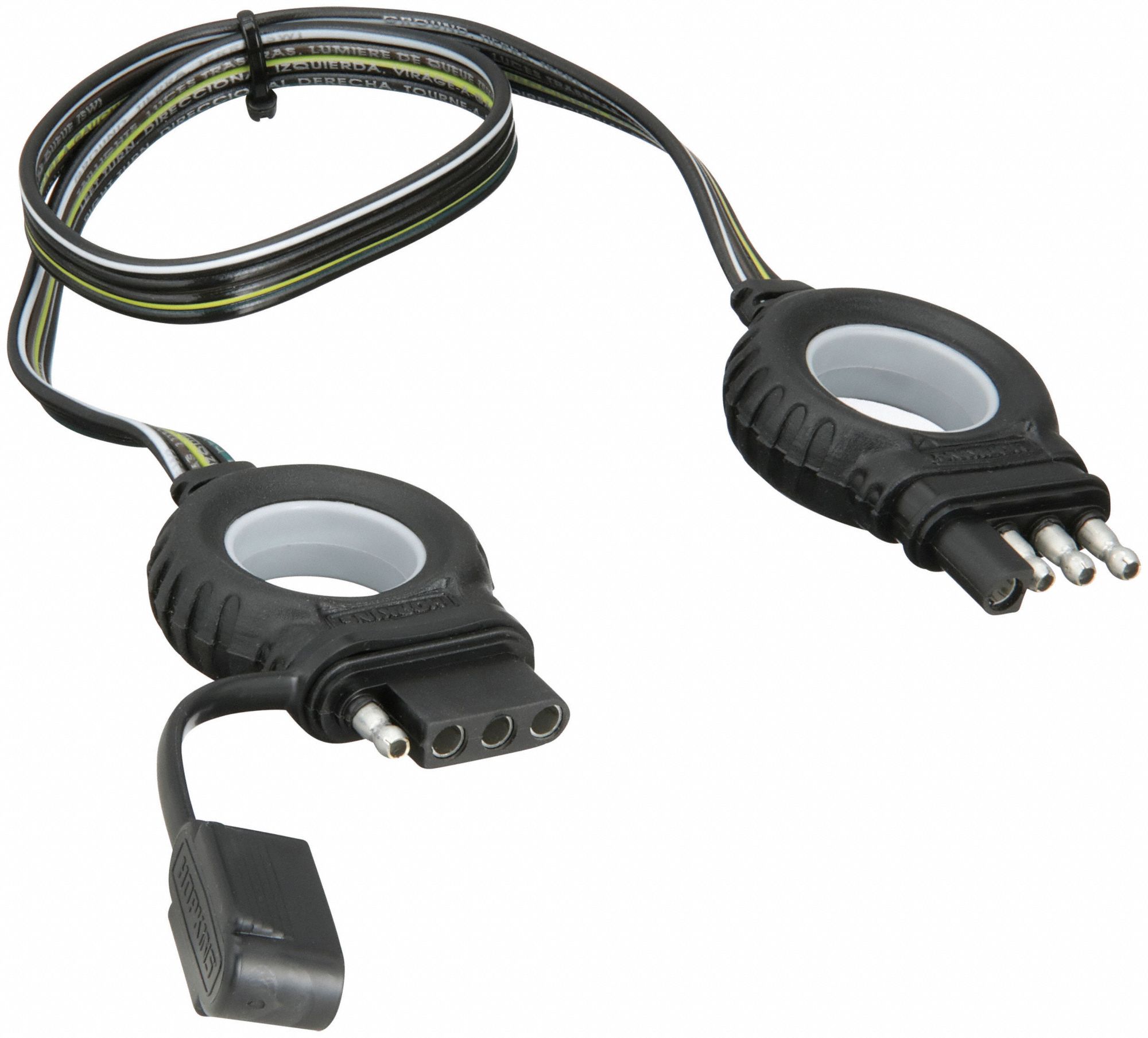 HOPKINS TOWING SOLUTIONS, 4Way, PVC, TConnector 440C2047004 Grainger