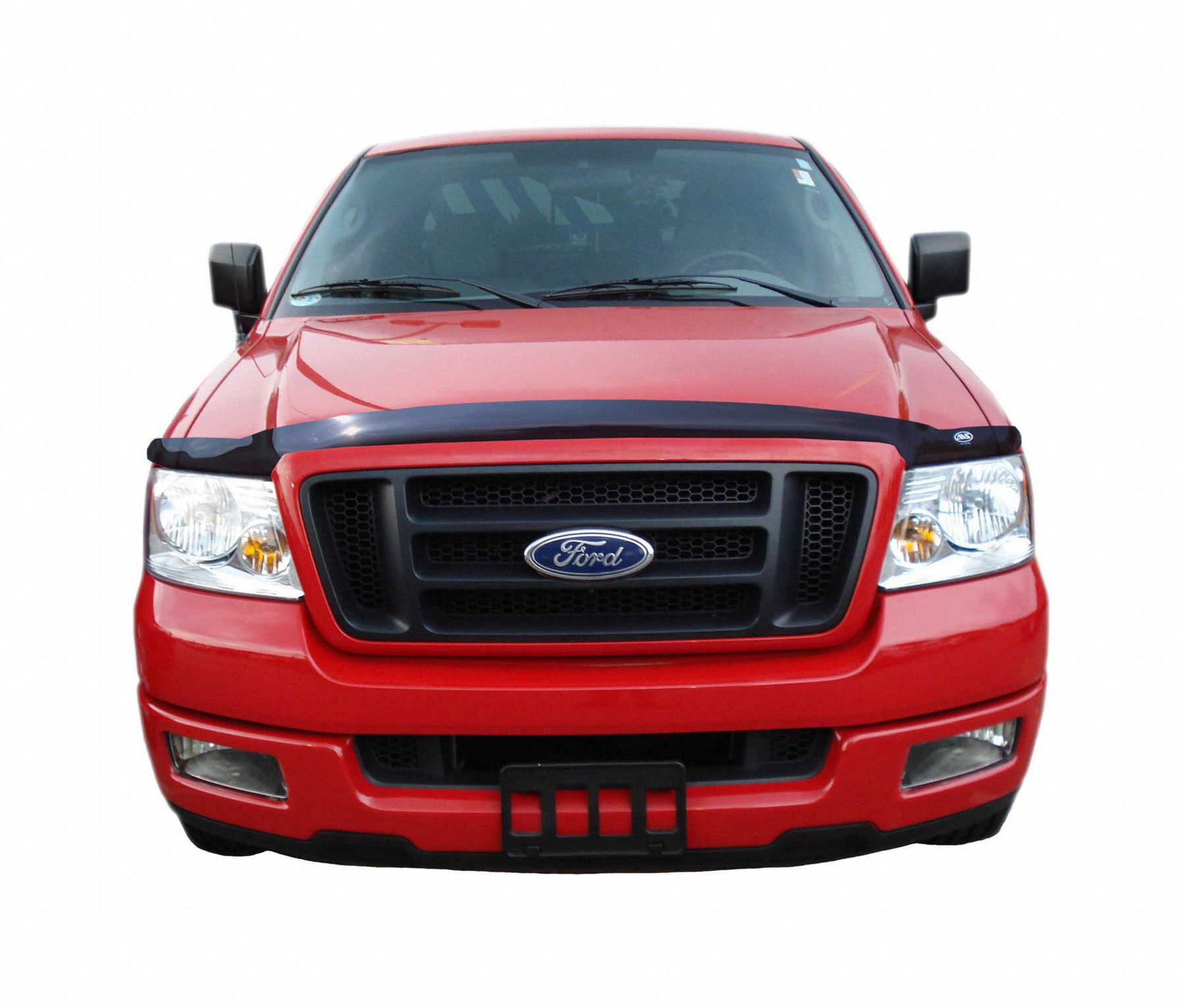 Hood Defender: Hood, Front, Black Color, Smooth, 4 3/4 in Wd, 0.1 in Thick