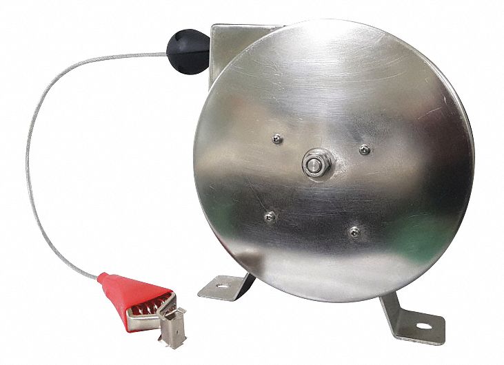 SPEEDAIRE, Spring Return, Stainless Steel, Cable Reel 440G04440G04 Grainger