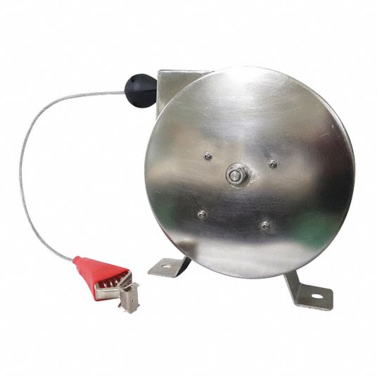 SPEEDAIRE, Spring Return, Stainless Steel, Cable Reel - 440G05