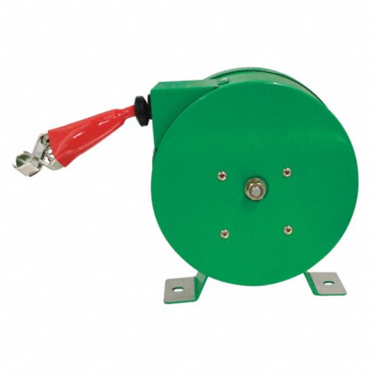 SPEEDAIRE, Spring Return, Powder Coated, Cable Reel - 440G09