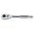 HAND RATCHET, 5 IN, CHROME, 1/4 IN