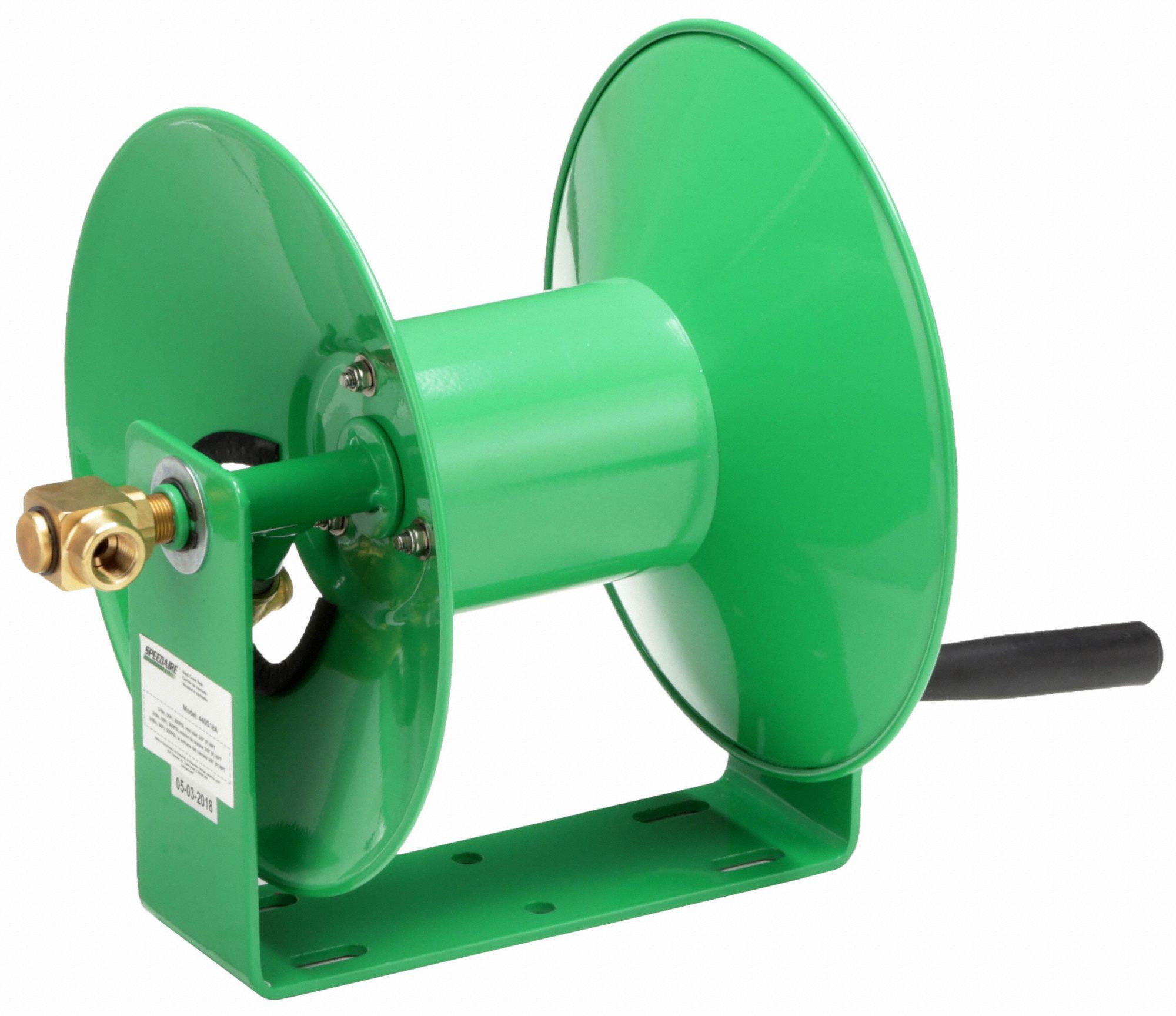 Speedaire Hand Crank Hose Reel 50 Ft 38 In Id 18 In L X 10 58