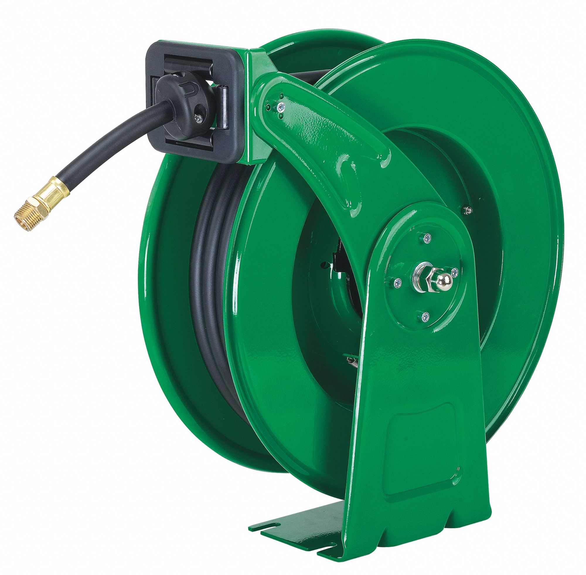 SPEEDAIRE 1/2 in, 50 ft Spring Return Hose Reel, 300 psi Max. Pressure