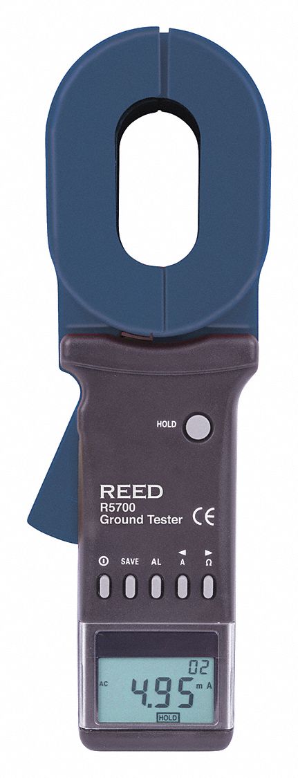 REED CLAMP ON EARTH RESISTANCE TESTER - Clamp On Earth Resistance ...
