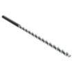 Wire-Size Bright Finish Parabolic-Flute High-Speed Steel Extended-Length Drill Bits