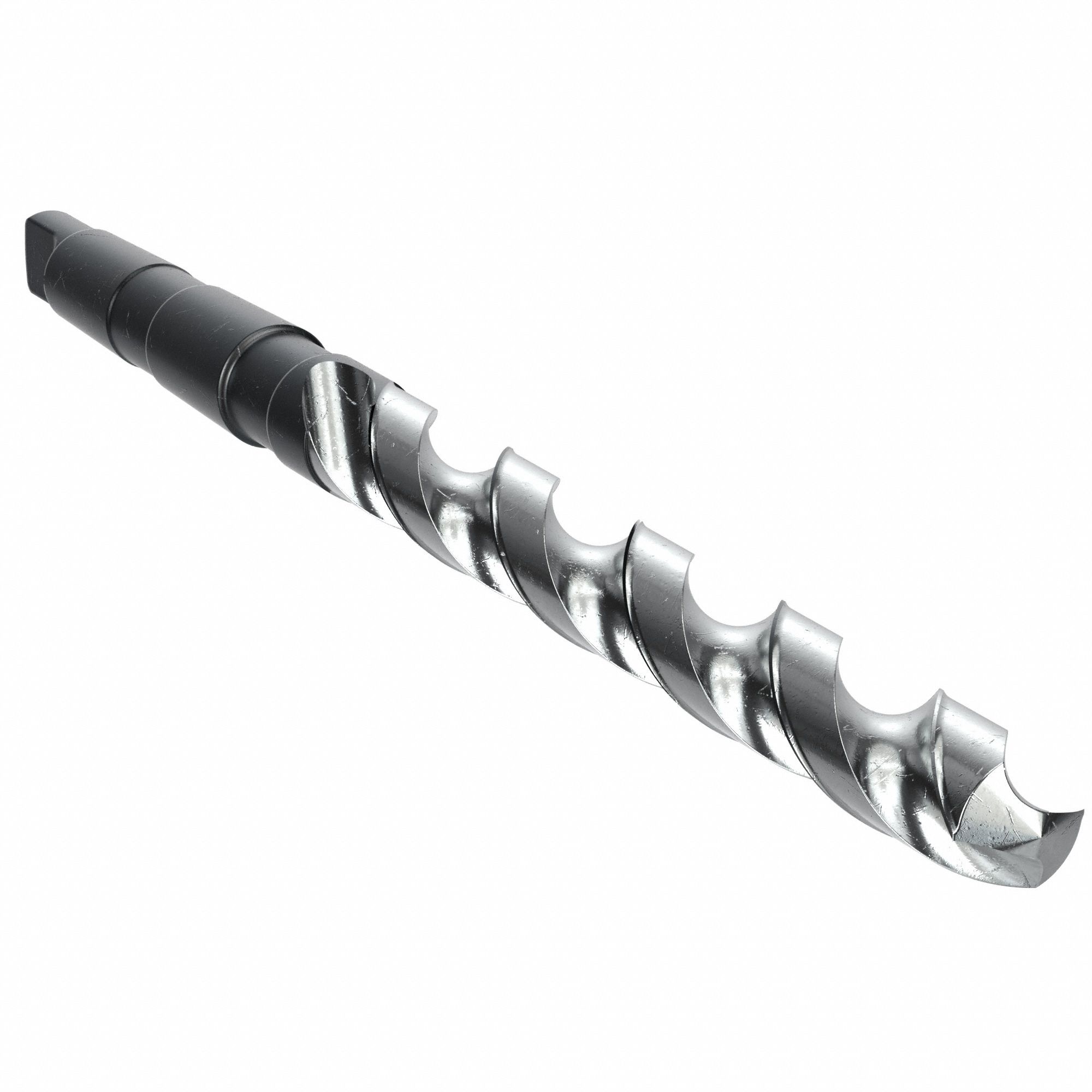 Taper Shank Drill Bit, Overall 9.882" L