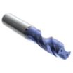 Coolant-Through TiAlN-Coated Solid Carbide Screw-Machine Length Flat-Bottom Drill Bits
