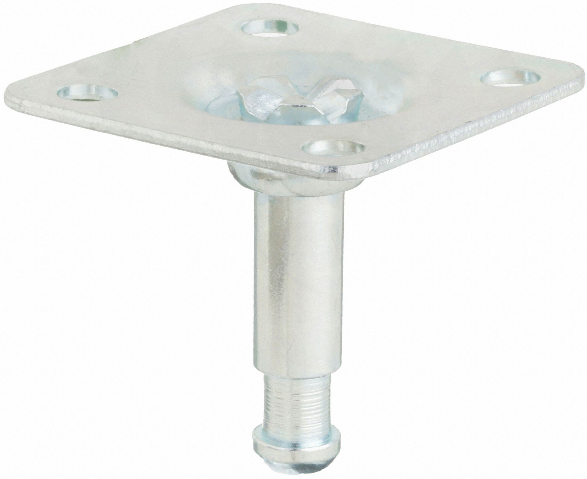 GRAINGER APPROVED Caster Mount, Plate, 1" Stem Dia., PK5 442R56