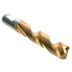 TiN-Coated Parabolic-Flute Coolant-Through High-Speed Steel Jobber-Length Drill Bits