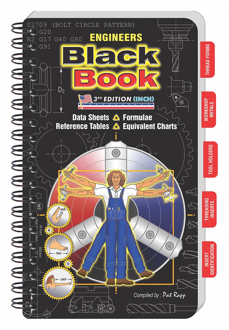 GRAINGER APPROVED EBB3INCH Engineers Black Book,Manual,220 Pages