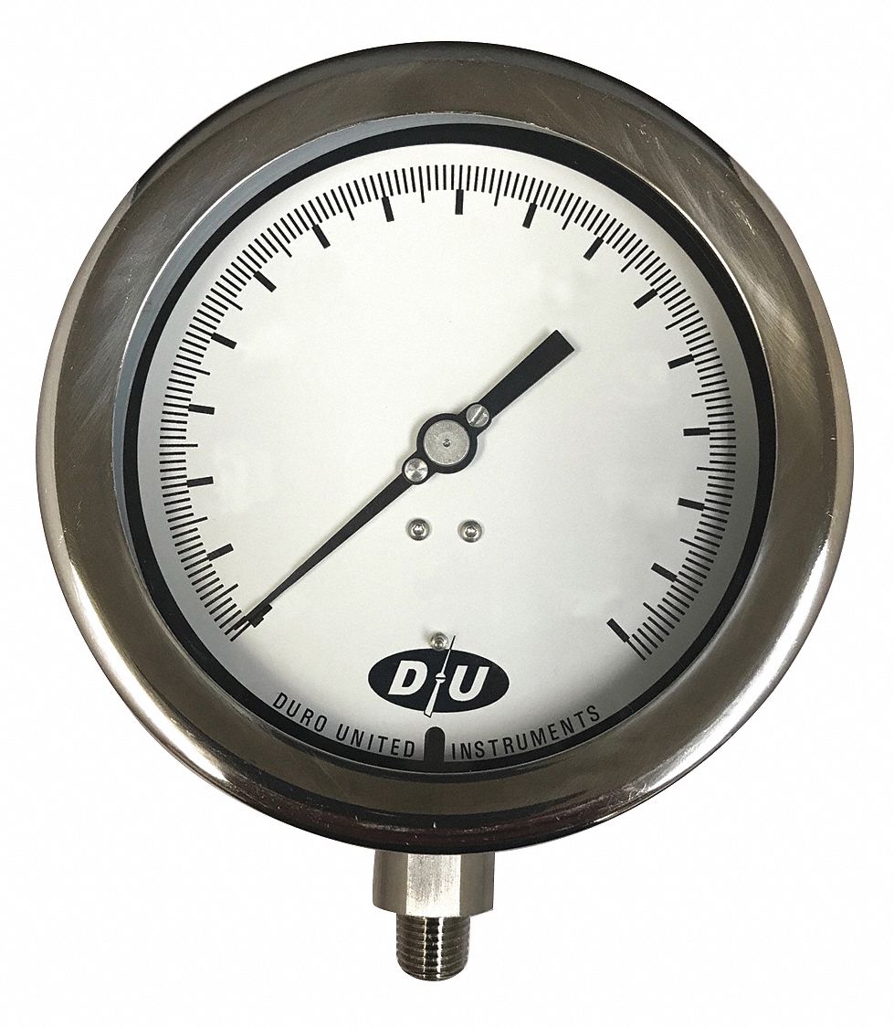 COMPOUND GAUGE ,4-1/2" DIAL SIZE
