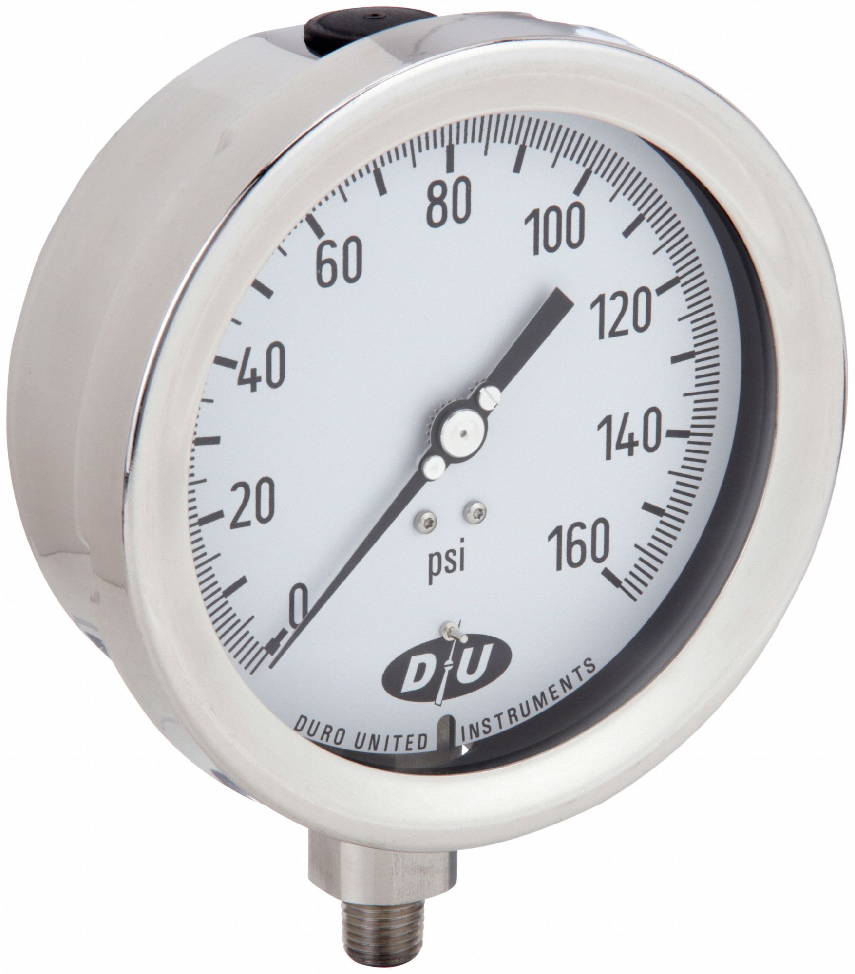 PRESSURE GAUGE ,4-1/2" DIAL SIZE