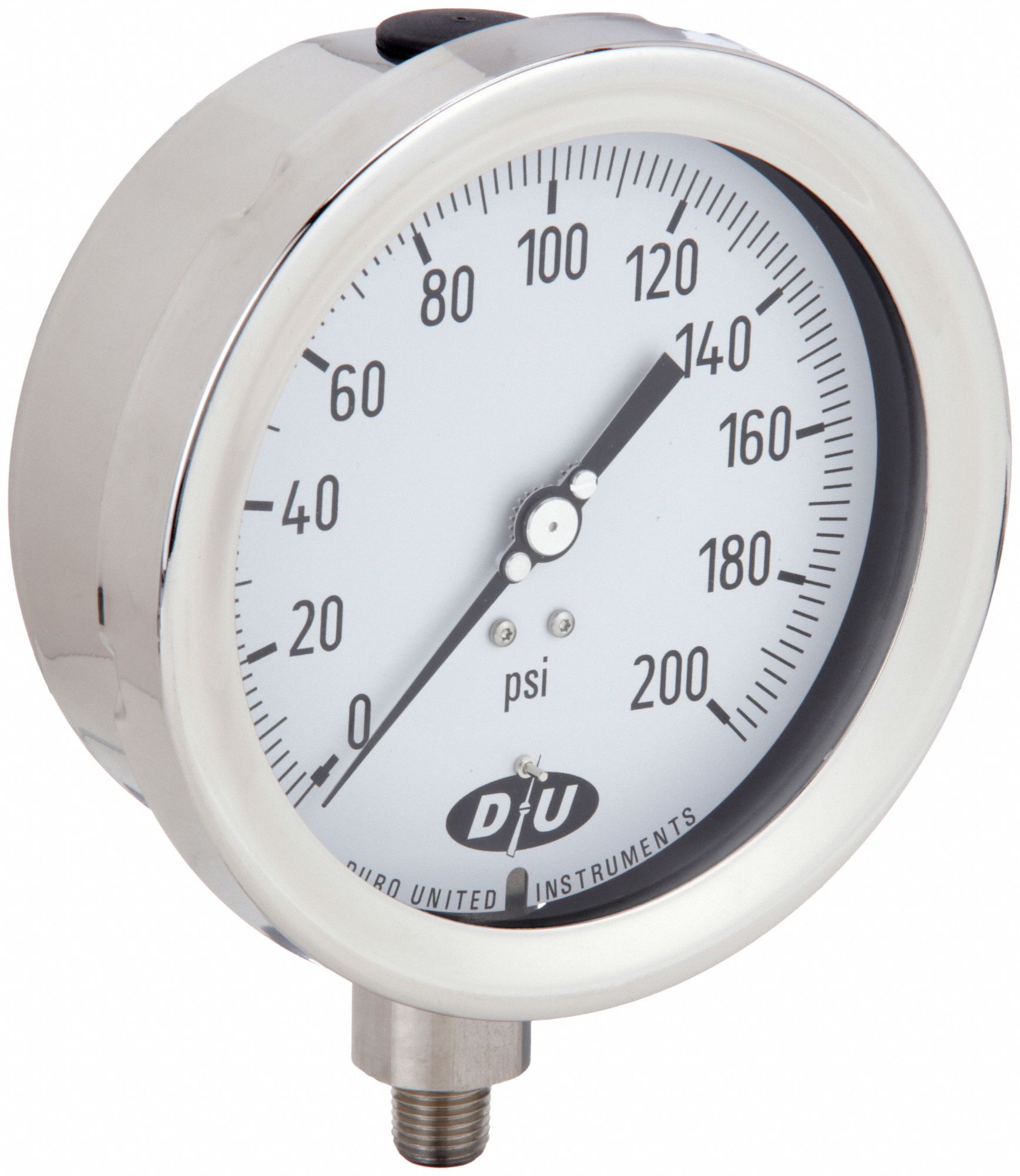 PRESSURE GAUGE ,4-1/2" DIAL SIZE