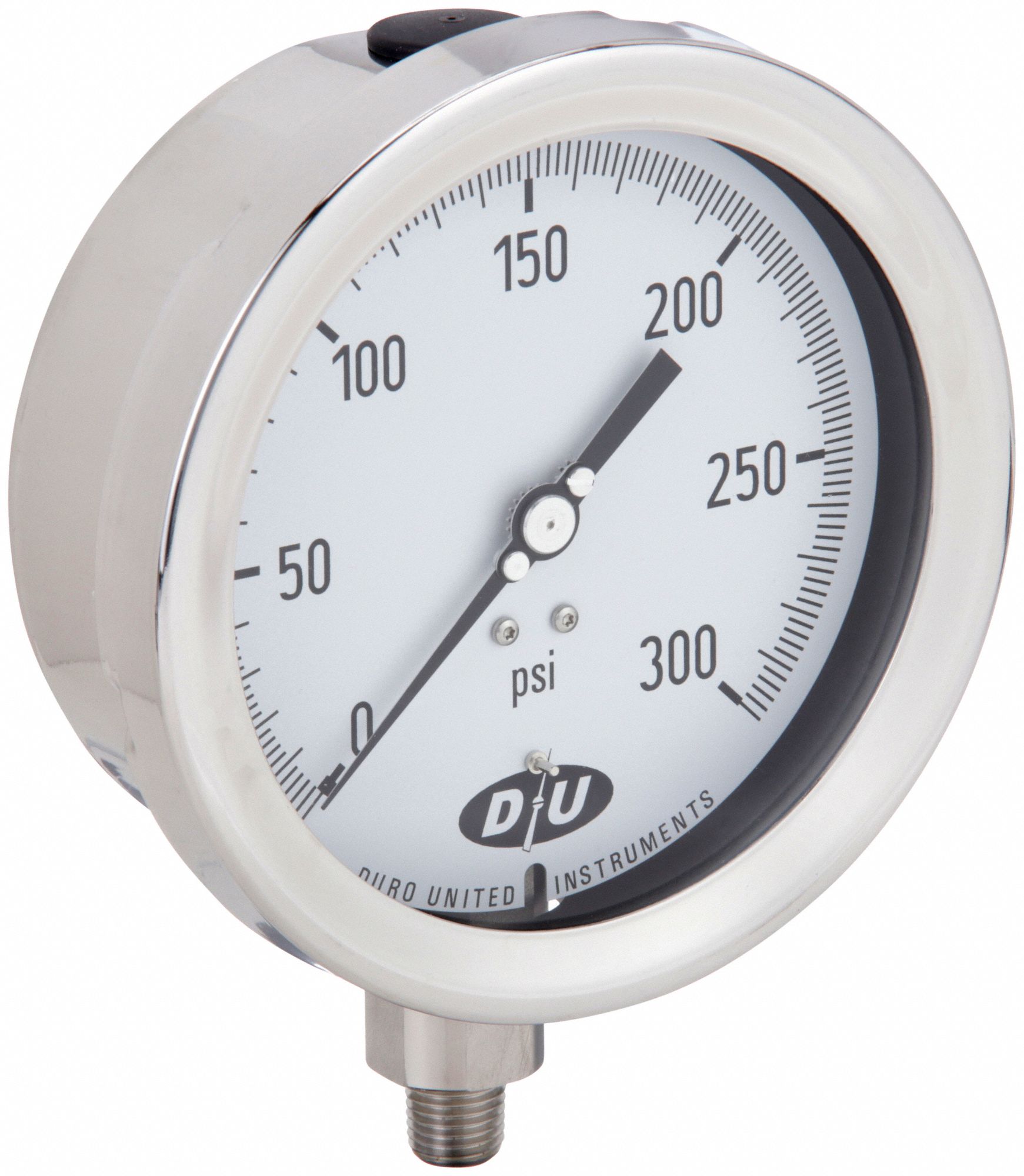 PRESSURE GAUGE ,4-1/2" DIAL SIZE