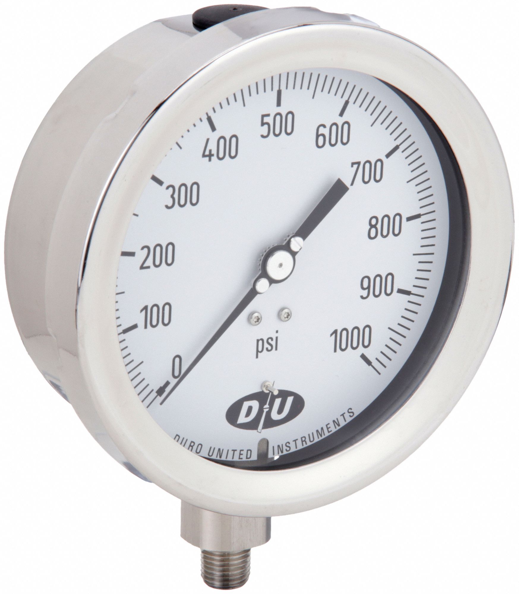 PRESSURE GAUGE ,4-1/2" DIAL SIZE