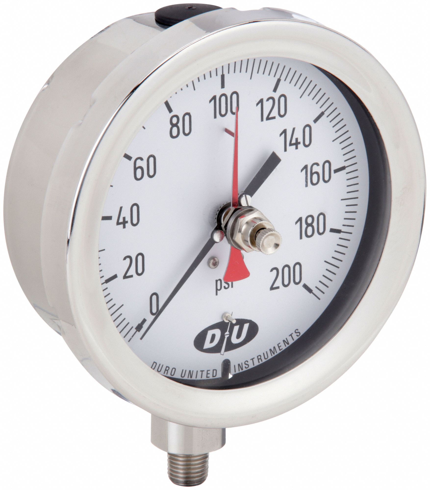 PRESSURE GAUGE ,4-1/2" DIAL SIZE