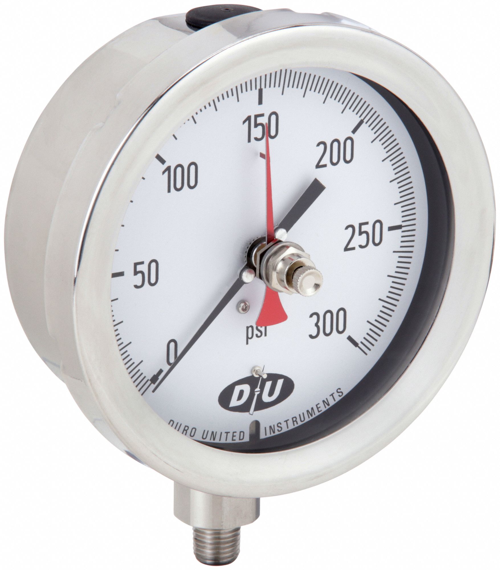 PRESSURE GAUGE ,4-1/2" DIAL SIZE