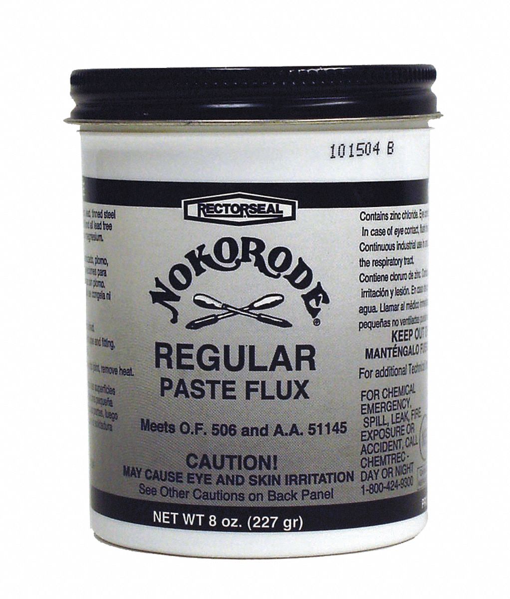 NOKORODE Soldering Flux, Lead Free, 8 oz. 442Y4514020 Grainger