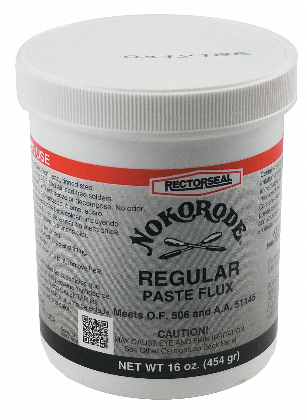 NOKORODE Soldering Flux, Lead Free, 16 oz. 442Y4614030 Grainger