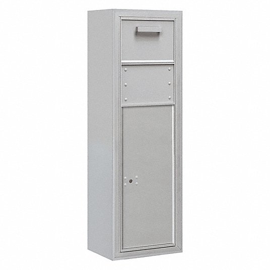Collection Box, 4C, 1 Door, Aluminum