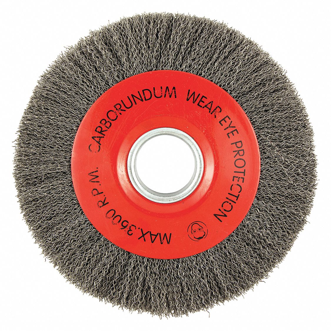 Burr-Rx 8 Crimped Filament Wheel Brush, .043/120CG Fill, 2 Arbor Hole -  86127