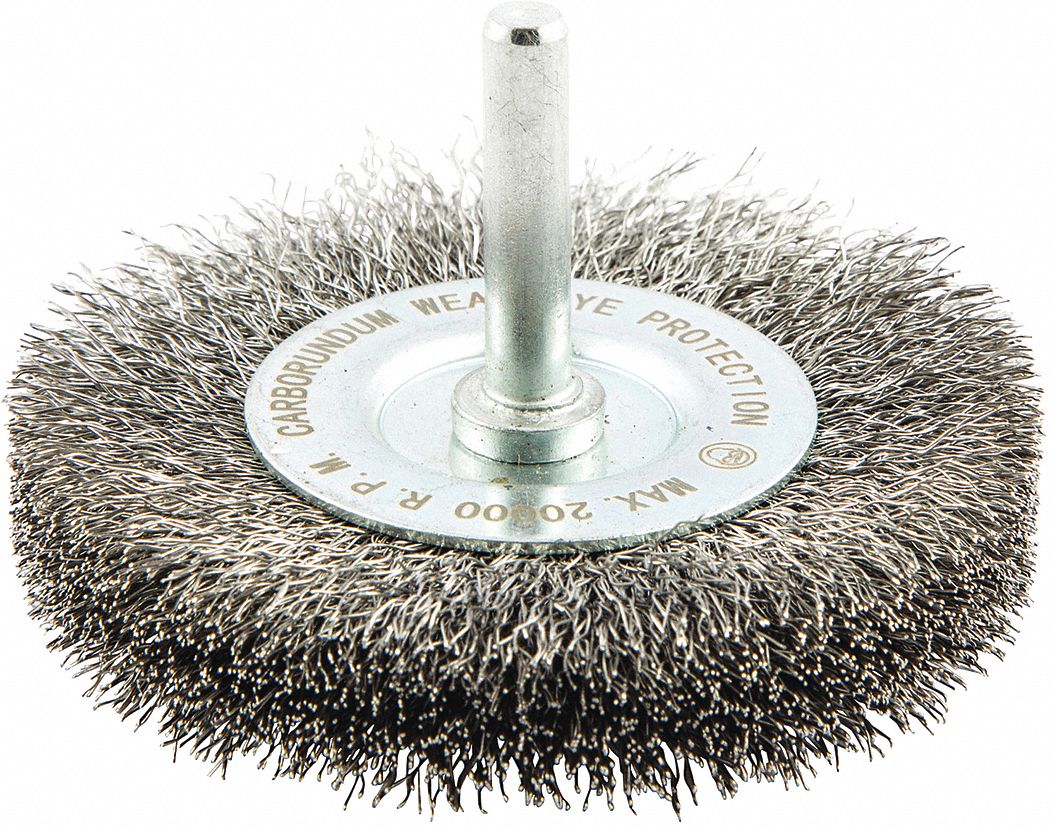 Wire Brush Wheel Cup Brush Set, 9 Pieces Wire Brush for Drill 1/4