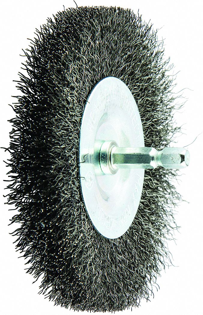 Mibro 4 in. Fine Wire Wheel Brush with 1/4 in. Hex Shank at Tractor Supply  Co.