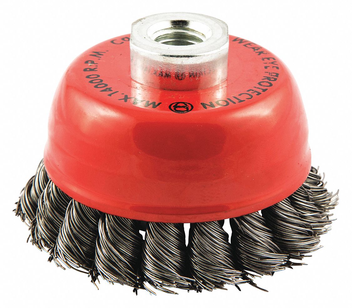 BROSSE COUPE,FIL 0,020PO DIA,ACIER CARBN