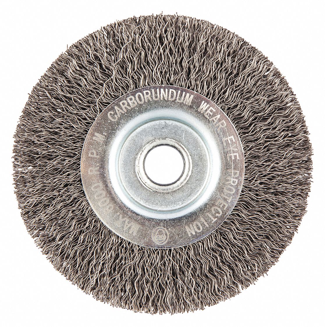 Crimped Steel 4 In Dia X 12 In Wd Wire Wheel Brush 443m8166254443054 Grainger 5633