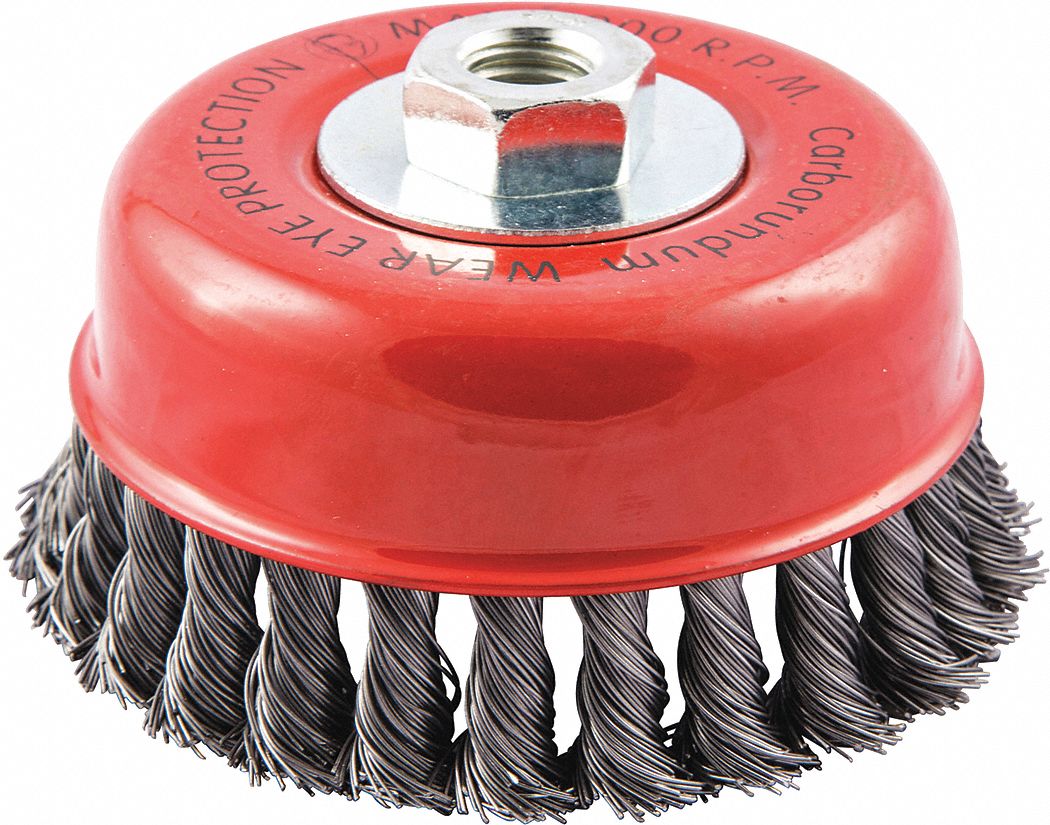 CUP BRUSH,WIRE 0.020