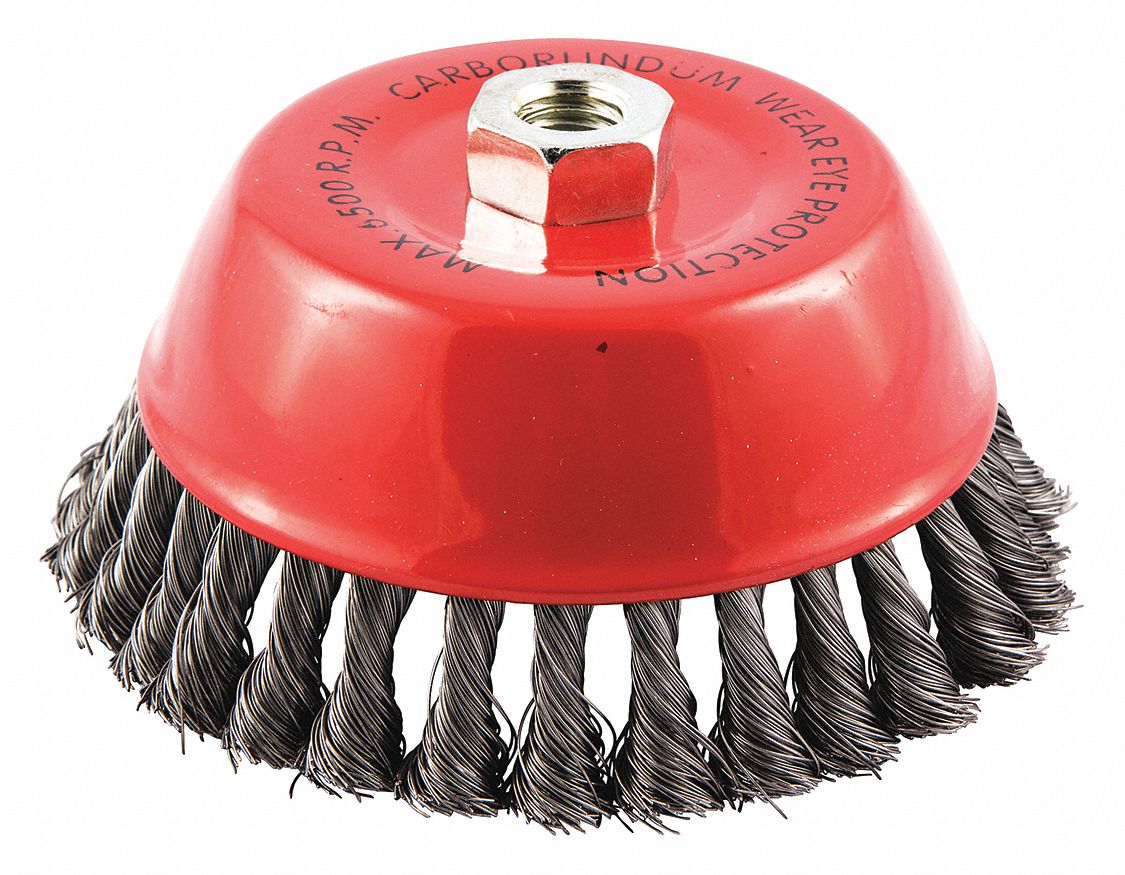 CUP BRUSH,WIRE 0.014