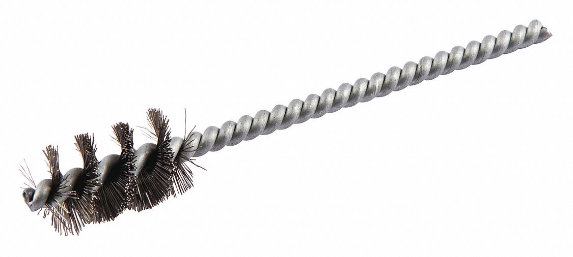 TUBE BRUSH,0.005 DIA. WIRE,SS