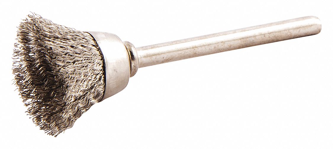 BROSSE COUPE,FIL 0,005PO DIA,INOX