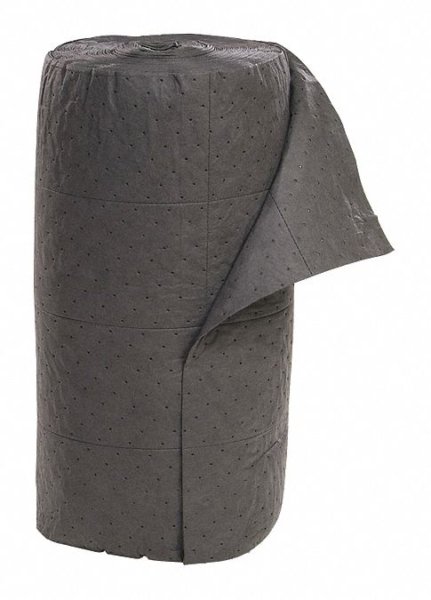 ROULEAU ABSORBANT,GRIS,150 PI,PP