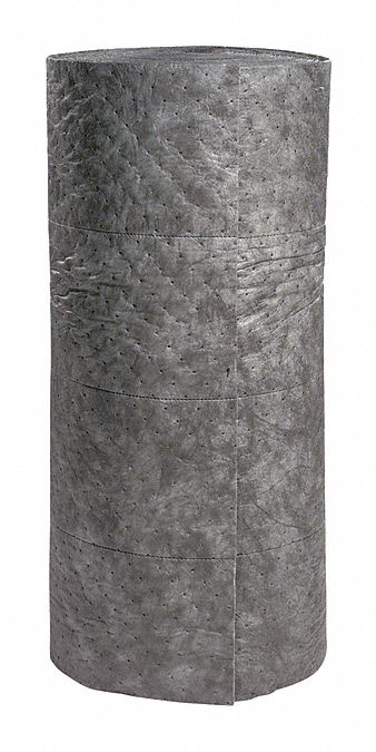 ROULEAU ABSORBANT,GRIS,150 PI,PP
