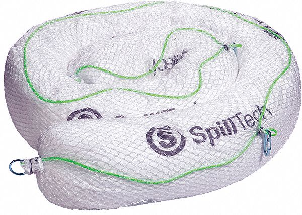 BARRAGE ABSORBANT, 10 PI X 8 PO, 38 GAL PAR PAQUET, BLANC