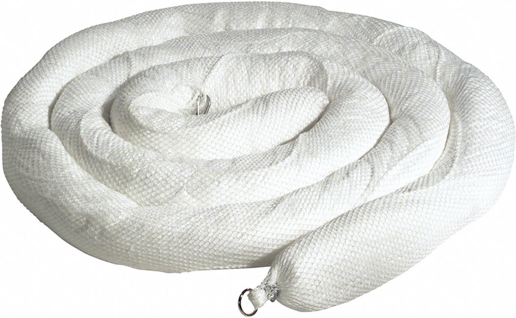 BARRAGE ABSORBANT, 20 PI X 5 PO, 30 GAL PAR PAQUET, BLANC