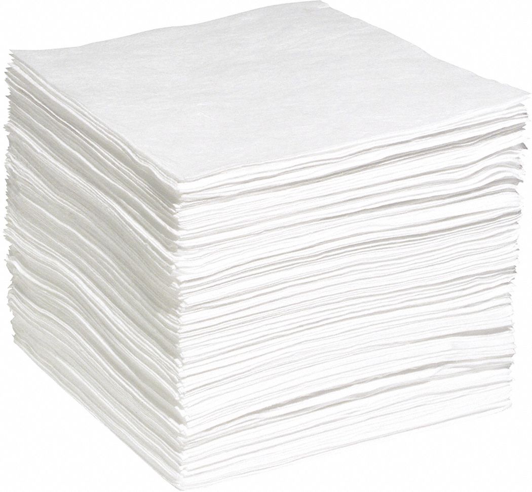 Absorbent Pad, Oil-Based Liquids, PK200