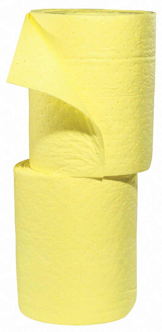 ROULEAU ABSORBANT,YELLOW,150 PI,PP,PQ2