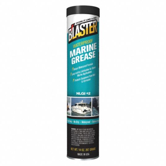 BLASTER Blue, Calcium Sulfonate, Multipurpose Grease, 14 oz, 2 NLGI