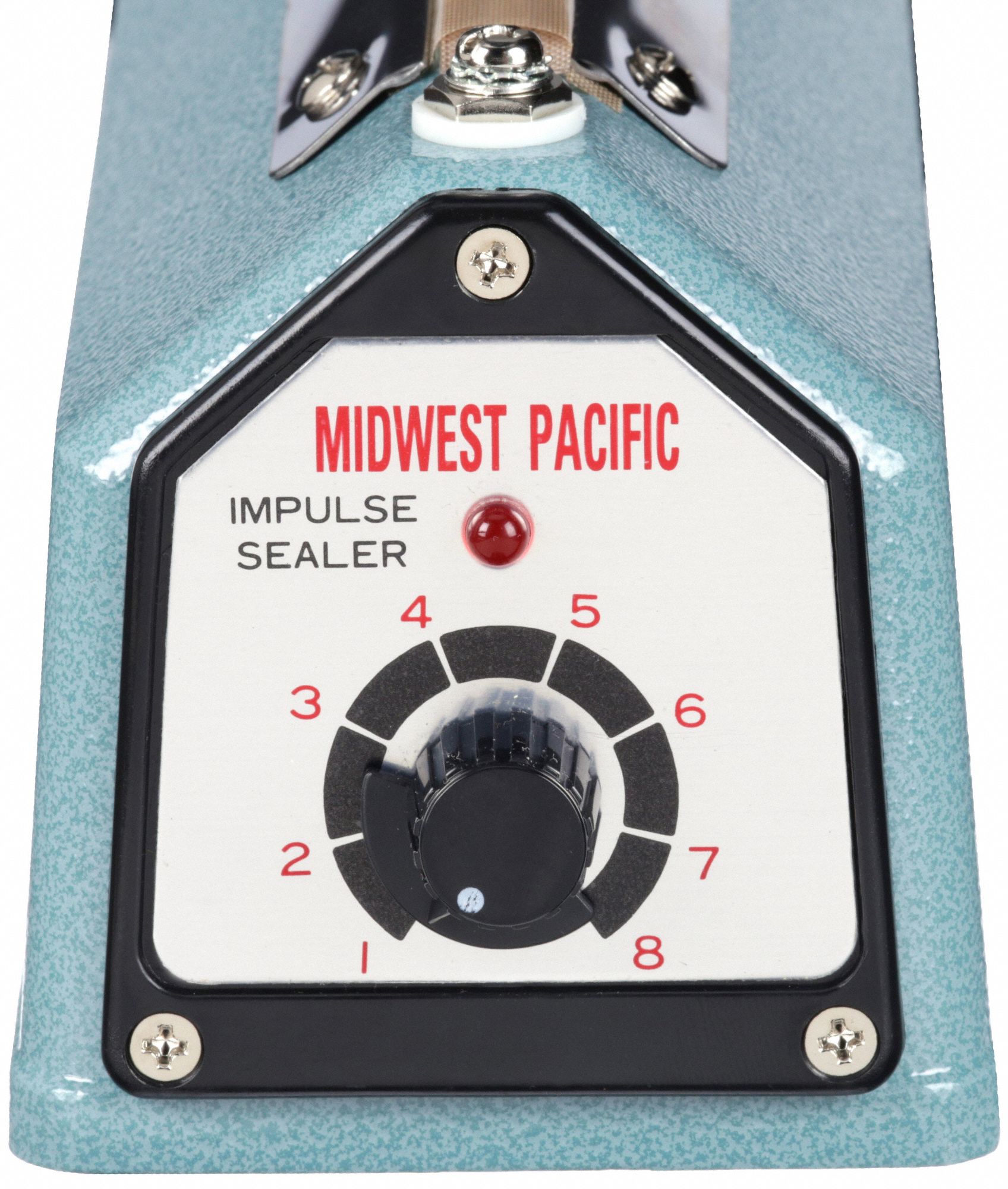 MIDWEST PACIFIC Heat Sealer, Table Top Mount Type, Heat Sealing Type